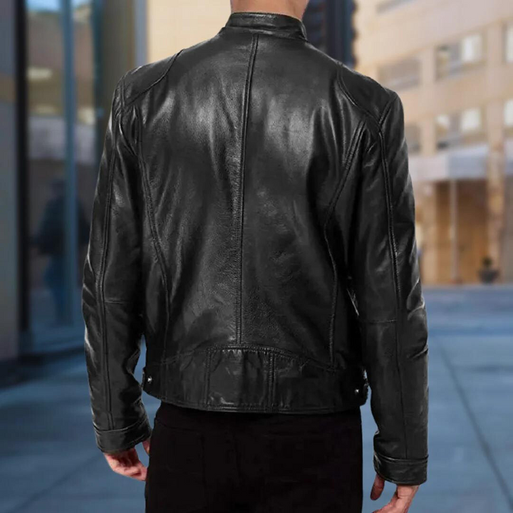 Calvin | Men's Leather Jacket