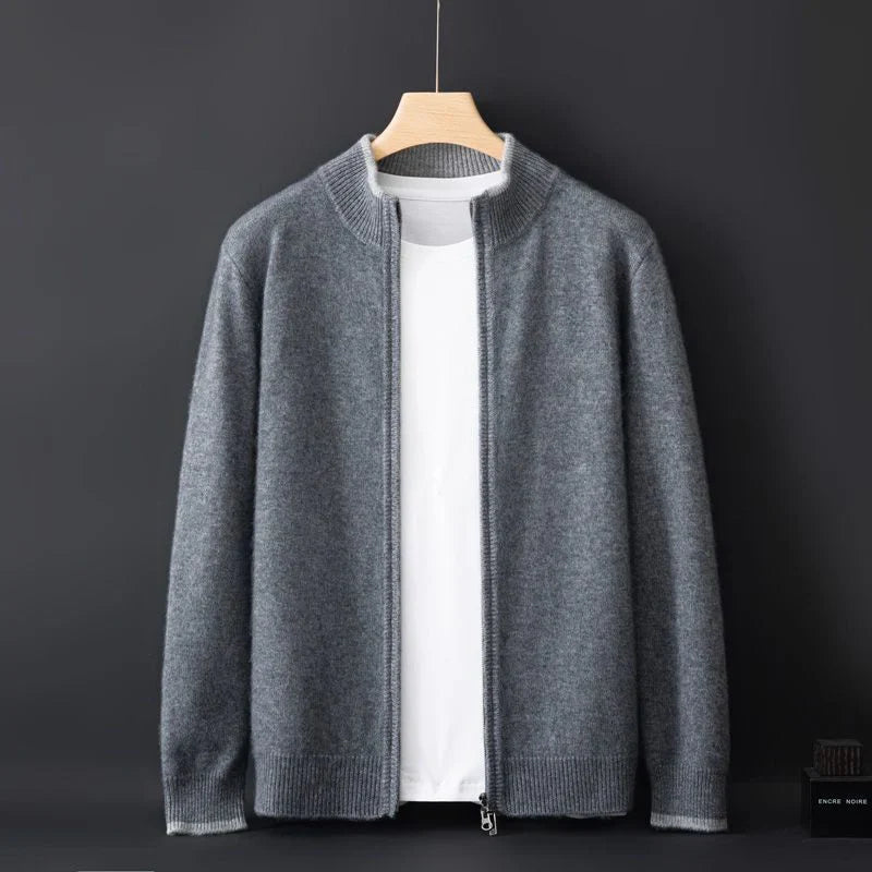 Riku Cashmere Zip Jacket