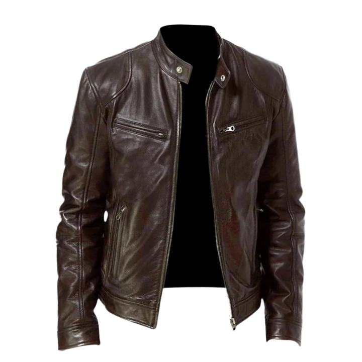 Calvin | Men's Leather Jacket