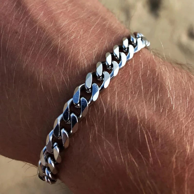 Titan Link: Waterproof Stainless Steel Chain Bracelet