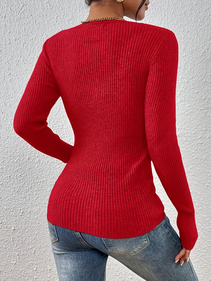 Anna | Ribbed sweater